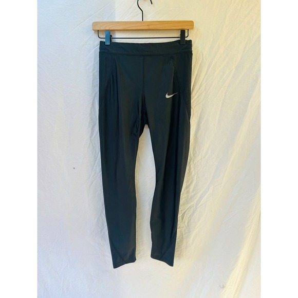 Nike Pants - Nike Dri-FIT Women's Black Athletic Leggings Size Medium
